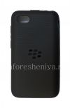 Photo 1 — Funda de silicona original compactado caso de Shell suave para BlackBerry Q5, Negro (Negro)