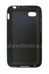 Photo 2 — Funda de silicona original compactado caso de Shell suave para BlackBerry Q5, Negro (Negro)