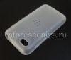 Фотография 7 — Оригинальный силиконовый чехол уплотненный Soft Shell Case для BlackBerry Q5, Белый (White/Clear)