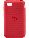 Photo 1 — I original abicah Icala ababekwa uphawu Soft Shell Case for BlackBerry Q5, Red (Red)