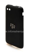 Photo 4 — BlackBerry Q5のためのオリジナルバックカバー, ブラック