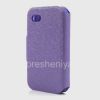 Photo 2 — Signature Leather Case horizontal opening Wallston Colorful Smart Case for BlackBerry Q5, Lavender