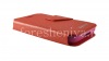 Фотография 4 — Фирменный кожаный чехол горизонтально открывающийся Wallston Colorful Smart Case для BlackBerry Q5, Ягодный