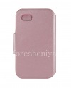 Photo 2 — Signature Leather Case ouverture horizontale Smart Case Colorful Wallston pour BlackBerry Q5, rose délicate