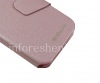 Photo 4 — Signature Leather Case ouverture horizontale Smart Case Colorful Wallston pour BlackBerry Q5, rose délicate