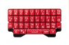 Photo 1 — Keyboard Rusia BlackBerry Q5 (ukiran), merah