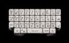 Photo 1 — Keyboard Rusia BlackBerry Q5 (ukiran), putih