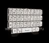 Photo 6 — Keyboard Rusia BlackBerry Q5 (ukiran), putih