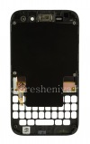 Photo 2 — Original LCD screen assembly with touch-screen and bezel to BlackBerry Q5, Black, screen type 001/111