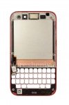 Photo 2 — Original LCD screen assembly with touch-screen and bezel to BlackBerry Q5, Red, Screen Type 001/111
