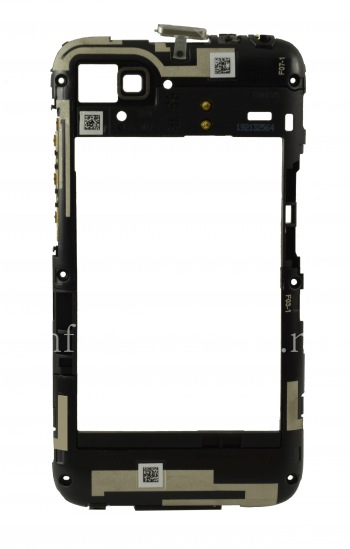 The middle part of the original case with antennas for BlackBerry Q5