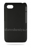 Фотография 1 — Фирменный пластиковый чехол-крышка Nillkin Frosted Shield для BlackBerry Q5, Черный