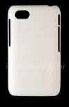 Photo 1 — Couvercle en plastique d'entreprise, couvrir NILLKIN givré Shield pour BlackBerry Q5, blanc