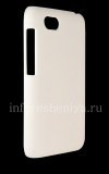 Photo 4 — फर्म प्लास्टिक कवर, BlackBerry Q5 के लिए Nillkin पाले ढाल कवर, सफेद