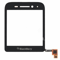 Layar sentuh (Touchscreen) untuk BlackBerry Q5, hitam