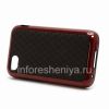 Photo 3 — Silicone Case icwecwe "Cube" for BlackBerry Q5, Black / Red