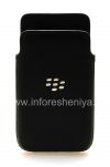 Photo 1 — 原来如此口袋真皮包包袋为BlackBerry Z10 / 9982, 黑（黑）