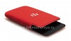 Photo 5 — Kain asli menutup-saku Microfiber Pocket Pouch untuk BlackBerry Z10 / 9982, Red (merah)