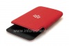 Photo 6 — Kain asli menutup-saku Microfiber Pocket Pouch untuk BlackBerry Z10 / 9982, Red (merah)