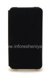 Фотография 1 — Оригинальный комбинированный чехол горизонтально открывающийся Flip Shell Case для BlackBerry Z10, Черный (Black)