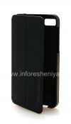 Фотография 4 — Оригинальный комбинированный чехол горизонтально открывающийся Flip Shell Case для BlackBerry Z10, Черный (Black)