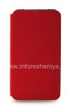 Фотография 1 — Оригинальный комбинированный чехол горизонтально открывающийся Flip Shell Case для BlackBerry Z10, Красный (Red)