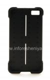 Photo 2 — 原来的塑料盖，盖带支架功能变换硬壳案例BlackBerry Z10, 黑（黑）