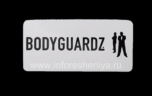 Галерея фотографий товара Фирменная защитная пленка для экрана BodyGuardz HD Anti-Glare ScreenGuardz (2 штуки) для BlackBerry Z10/ 9982, Прозрачный матовый