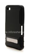 Фотография 3 — Фирменный чехол повышенной прочности Seidio Active Case с металлической подставкой для BlackBerry Z10, Черный (Black)
