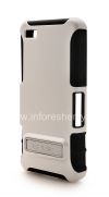 Фотография 5 — Фирменный чехол повышенной прочности Seidio Active Case с металлической подставкой для BlackBerry Z10, Белый перламутровый (Glossy White)