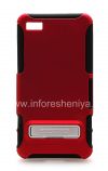 Фотография 1 — Фирменный чехол повышенной прочности Seidio Active Case с металлической подставкой для BlackBerry Z10, Красный (Garnet Red)
