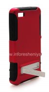 Фотография 7 — Фирменный чехол повышенной прочности Seidio Active Case с металлической подставкой для BlackBerry Z10, Красный (Garnet Red)