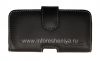 Photo 1 — Signature Leather Case-pocket handmade clip Monaco Vertical / Horisontal Pouch Type Leather Case for the BlackBerry Z10 / 9982, Black (Black), Horizontal (Horisontal)