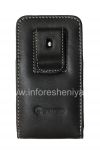 Photo 2 — Signature Leather Case-pocket handmade clip Monaco Vertical / Horisontal Pouch Type Leather Case for the BlackBerry Z10 / 9982, Black (Black), Portrait (Vertical)