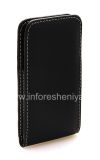 Photo 3 — Piel estilo clip de bolsillo hecho a mano Caso Caso Tipo de piel Monaco vertical / Horisontal bolsa para BlackBerry Z10 / 9982, Negro (negro), vertical (vertical)