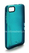 Фотография 4 — Фирменный силиконовый чехол уплотненный iSkin Vibes для BlackBerry Z10, Бирюзовый (Blue, Breeze)