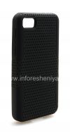Photo 4 — rugged perforated cover for BlackBerry Z10, Black / Black