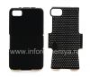 Photo 7 — rugged perforated cover for BlackBerry Z10, Black / Black