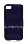 Photo 1 — ezimangelengele ikhava perforated for BlackBerry Z10, Black / Blue