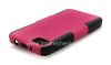 Photo 5 — rugged perforated cover for BlackBerry Z10, Black / Fuchsia