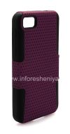 Photo 4 — BlackBerry Z10 জন্য শ্রমসাধ্য সচ্ছিদ্র কভার, কালো / বেগুনি