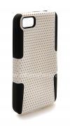 Photo 4 — ezimangelengele ikhava perforated for BlackBerry Z10, Black / White