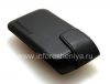 Photo 7 — Leather case with clip for BlackBerry Z10 / 9982, Black with fine texture