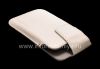 Photo 8 — حقيبة جلد مع مشبك لبلاك بيري Z10 / 9982, الأبيض مع نسيج ناعم