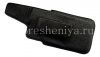 Фотография 8 — Кожаный чехол с клипсой для BlackBerry Z10/ 9982, Черный c крупной текстурой