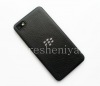 Фотография 5 — Эксклюзивная задняя крышка для BlackBerry Z10, Черный, "Кожа", С крупной текстурой