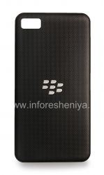 sampul belakang asli untuk BlackBerry Z10, hitam
