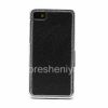 Photo 1 — Plastic bag-cover with leather inserts for the BlackBerry Z10, The black