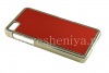 Photo 5 — Plastik-cover tutup dengan insert kulit untuk BlackBerry Z10, merah