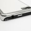 Фотография 5 — Пластиковый чехол-крышка с кожаной вставкой для BlackBerry Z10, Белый